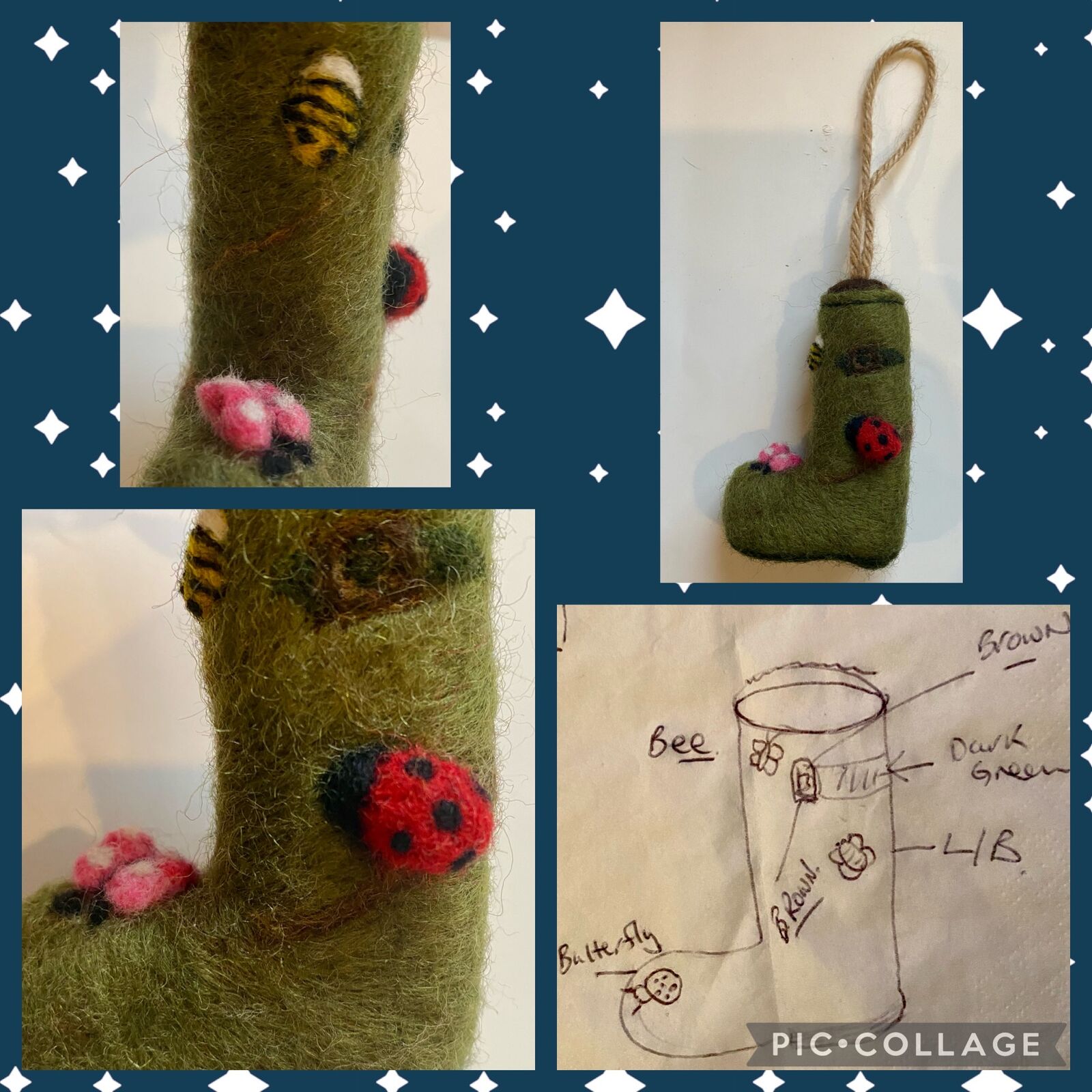 Bespoke memorial ornament 