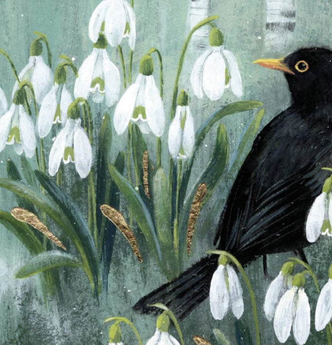 Snowdrops (detail)