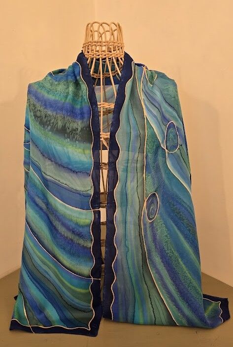 Spring Waves Scarf