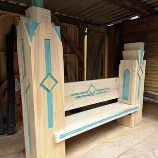 Furniture artwork by Bill Blyth