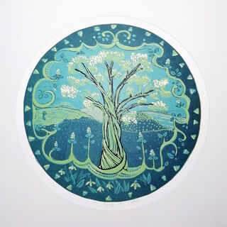 Reduction Linocut Prints