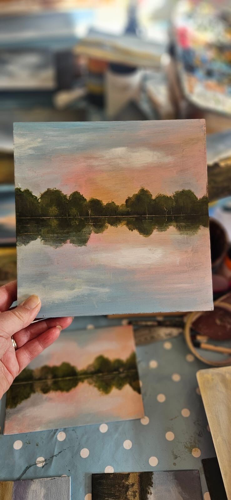 Reflection painting