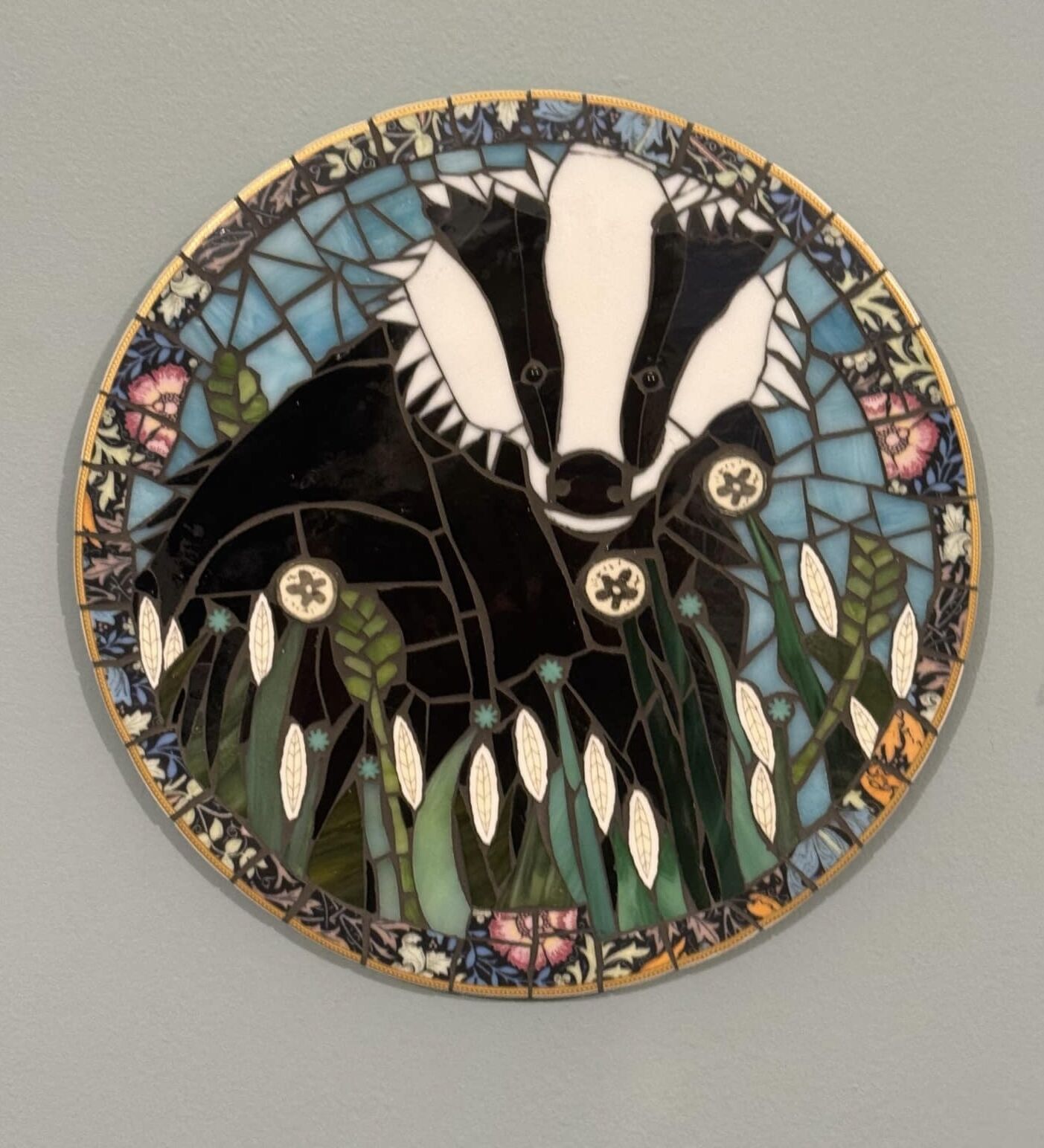 Badger in Meadow 