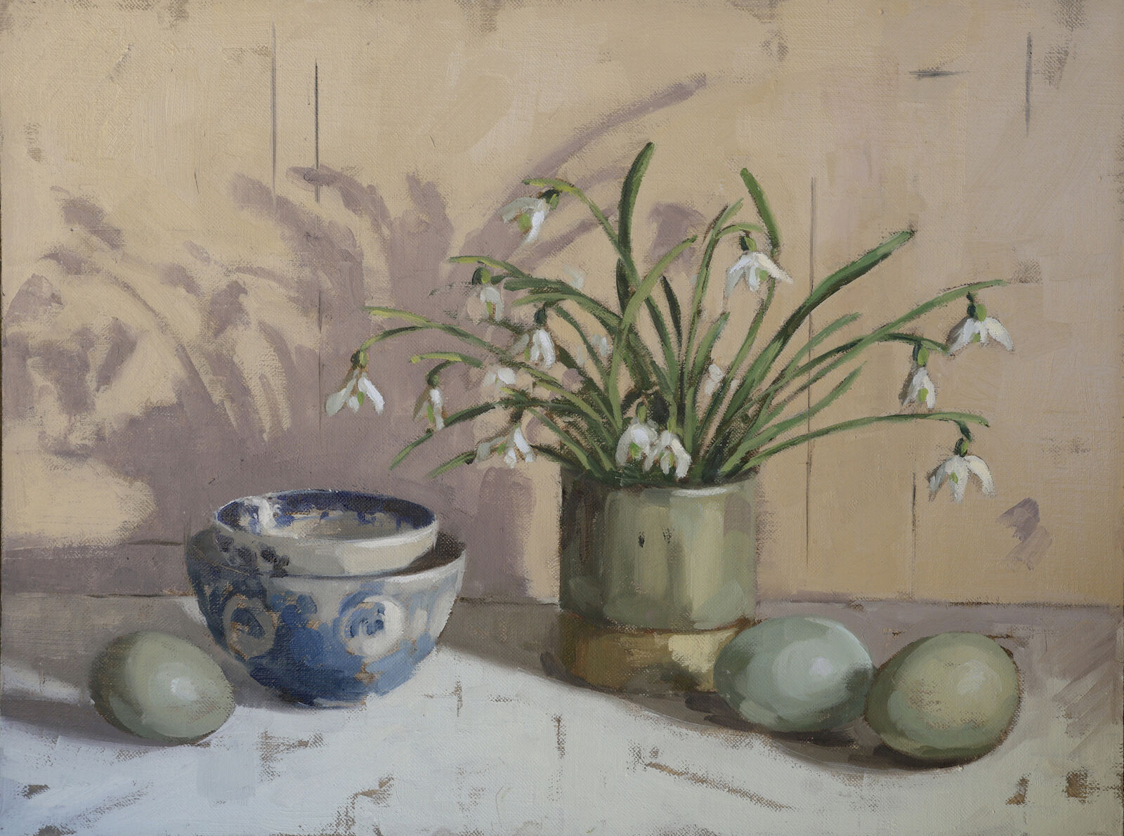 Blue Eggs on a Quiet Day