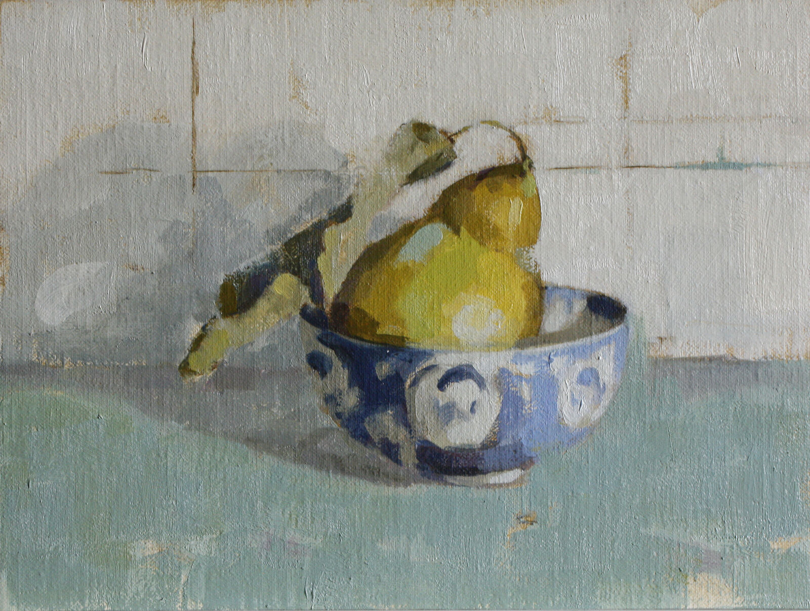 Quinces in a China Bowl