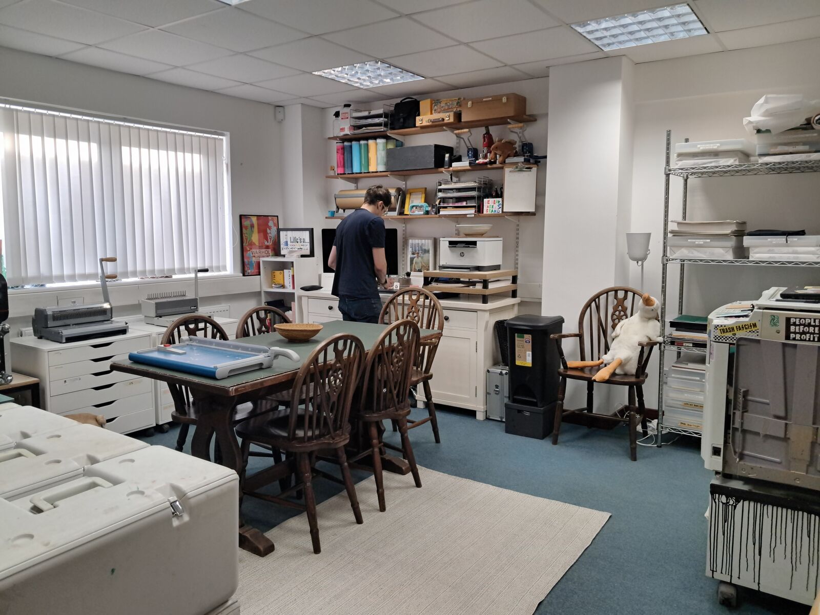 Silly Gooze Editions Risograph Print Studio