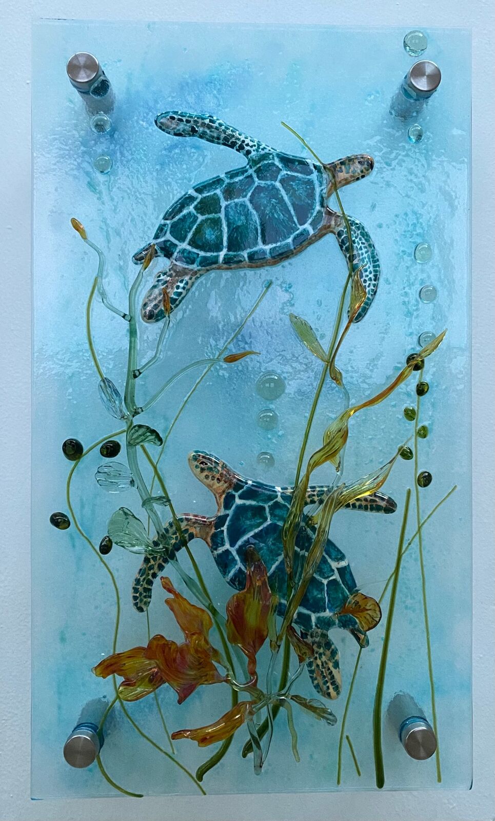 Turtles in Seaweed