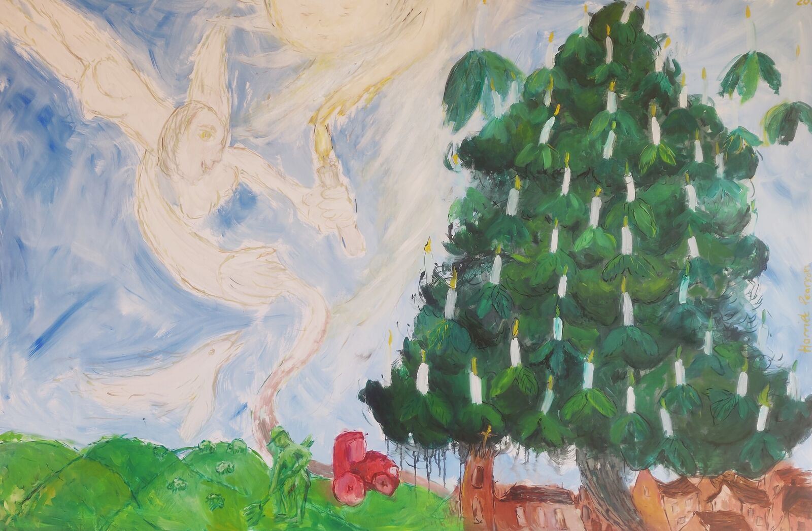 Horse chestnut tree