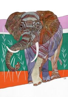 BRIGHT ELEPHANT by Caroline Duffield