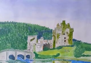 Eilean Donan Castle by William Pearson