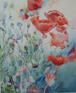Poppies by Catherine Staveley