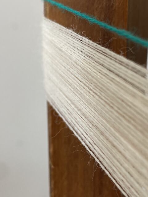 Suzanne Townshend Weave process 1