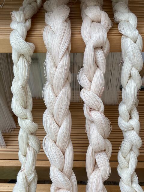 Suzanne Townshend Weave process 2
