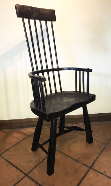 Small Black Chair by Gordon Monk