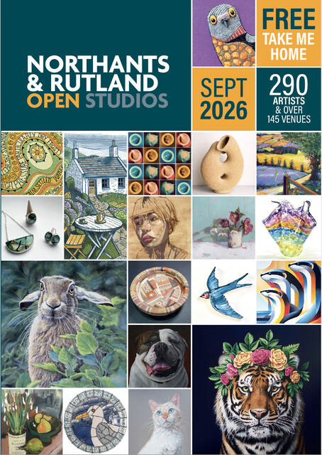 Northants and Rutland Open Studios September 2026 guide cover