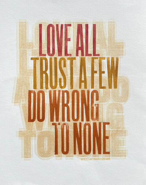 Love all - Shakespeare