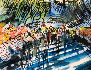 Afternoon Shadows by Maxine Dodd
