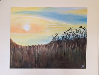 Harvest Haze (Large) by Ruth Picton