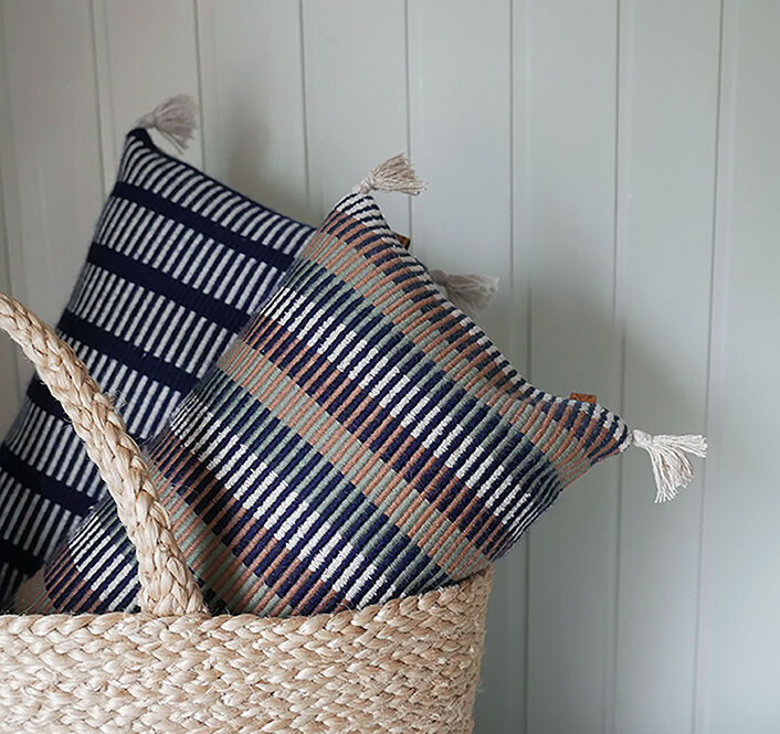Tapestry Cushions by Broughs Handwoven