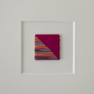 The Windings Series 1: Magenta / orange & grey by Bonnie Kirkwood