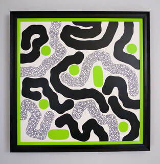 Round In Circles '5' by Holly Cheek