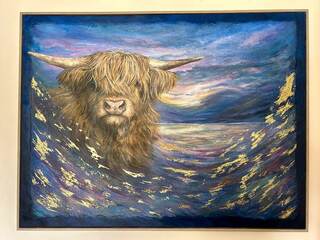 Highland Dreams by Dawn Edge - The Running Pheasant Art