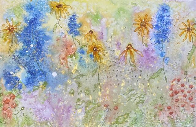 The flower bed