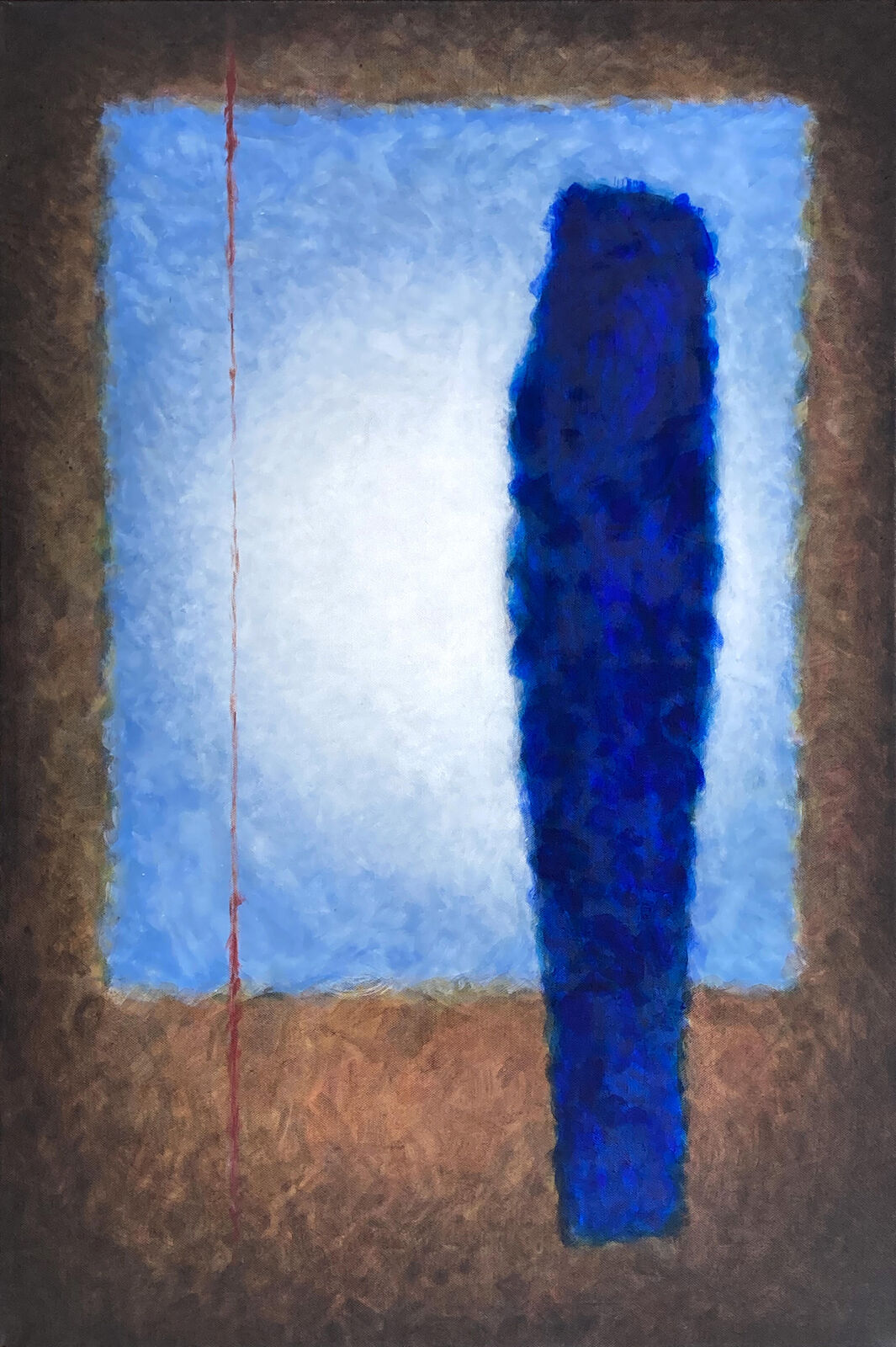 Blue Standing Stone by Colin Procter