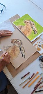 Pastel Drawing Workshop - Red or Grey Squirrel