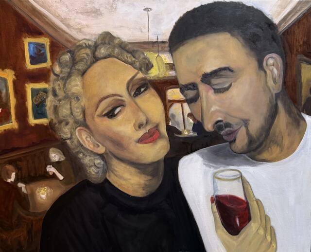 A Glass Between Us