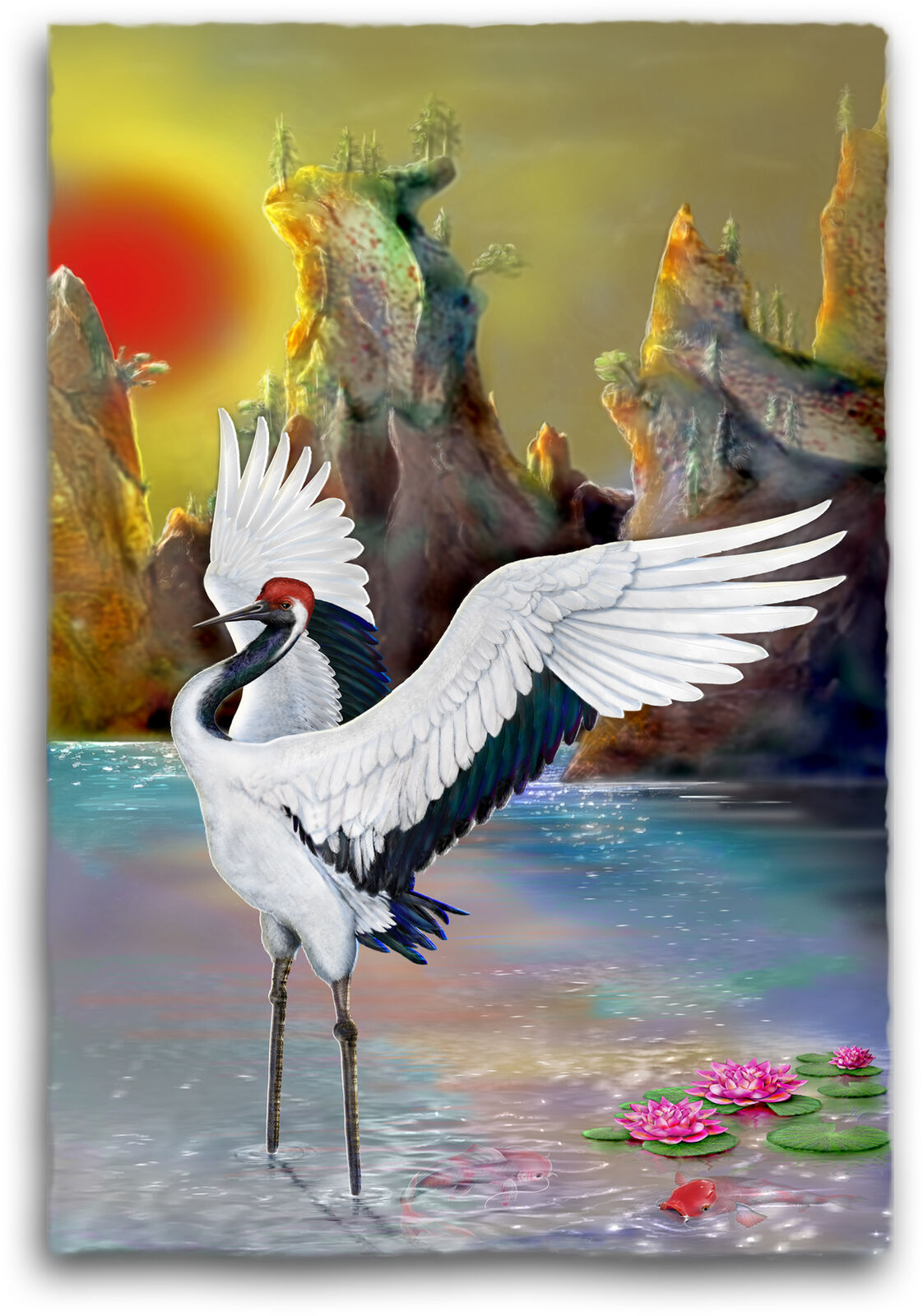 'Rising with the sun' (Limited Edition 2/20)