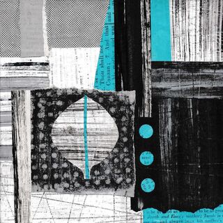 Mixed media paintings