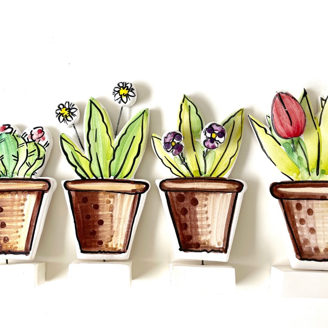 Flowerpot Ceramic ornaments