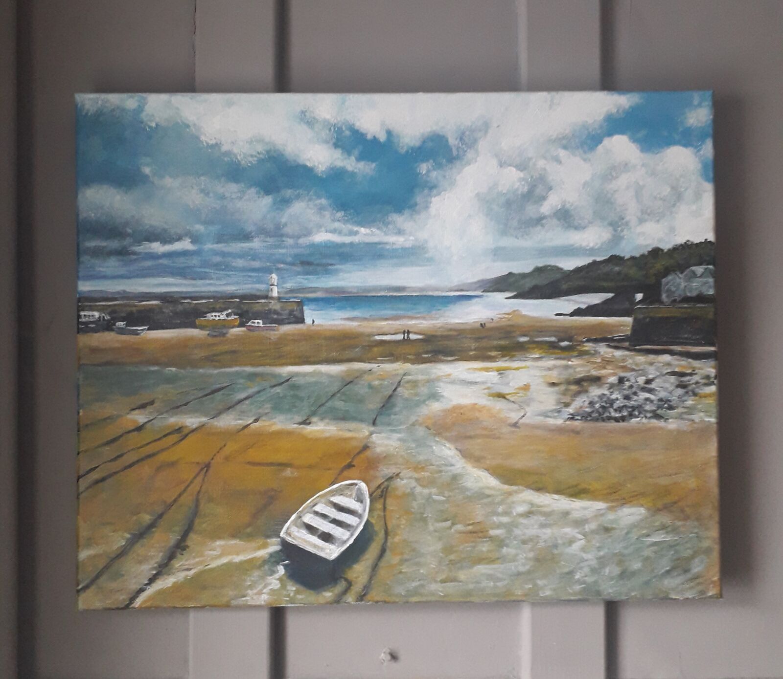 St Ives harbour.