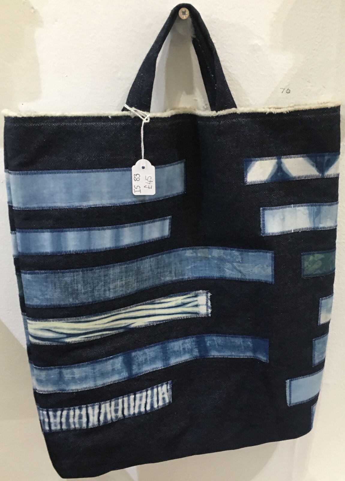 denim bag