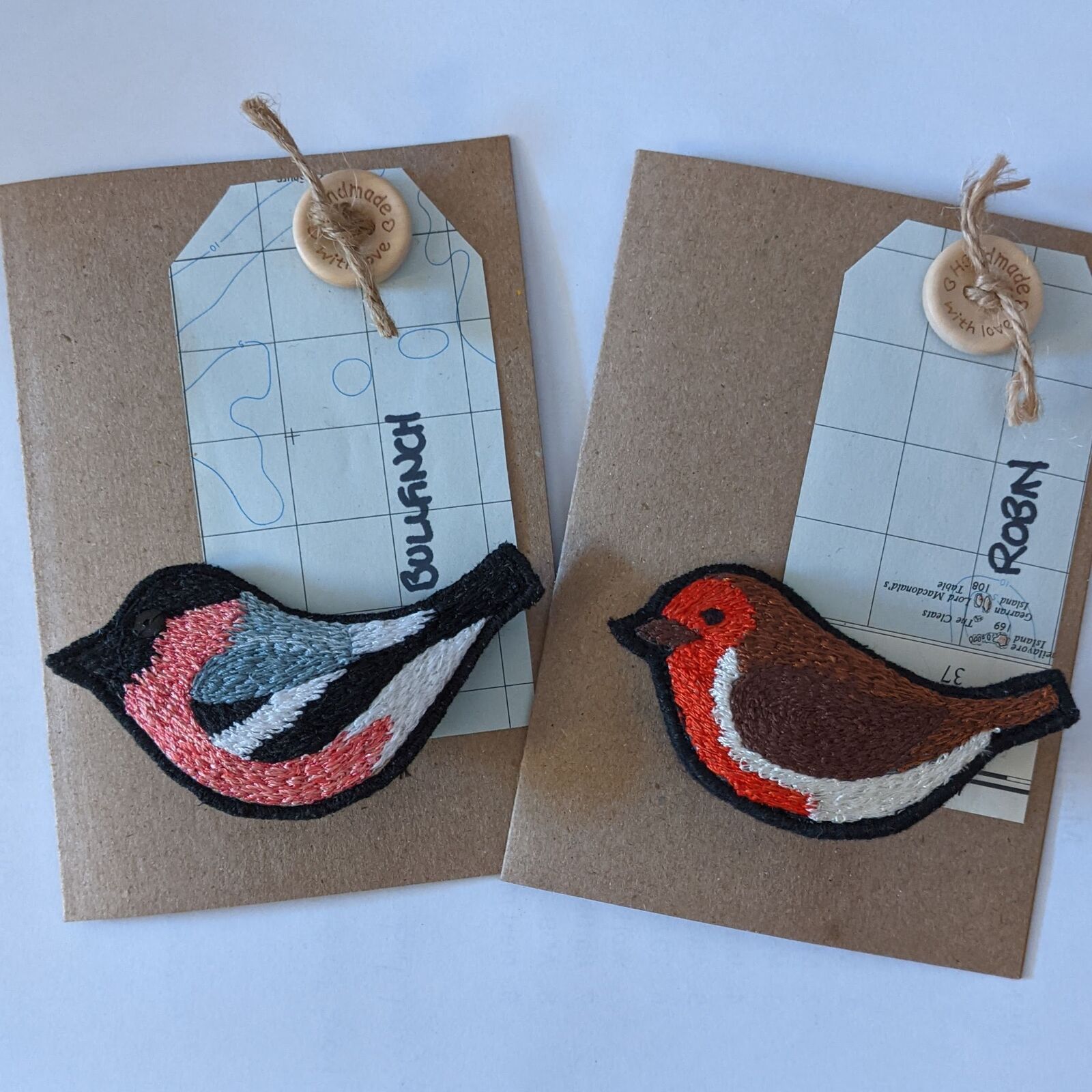 Bird Brooches