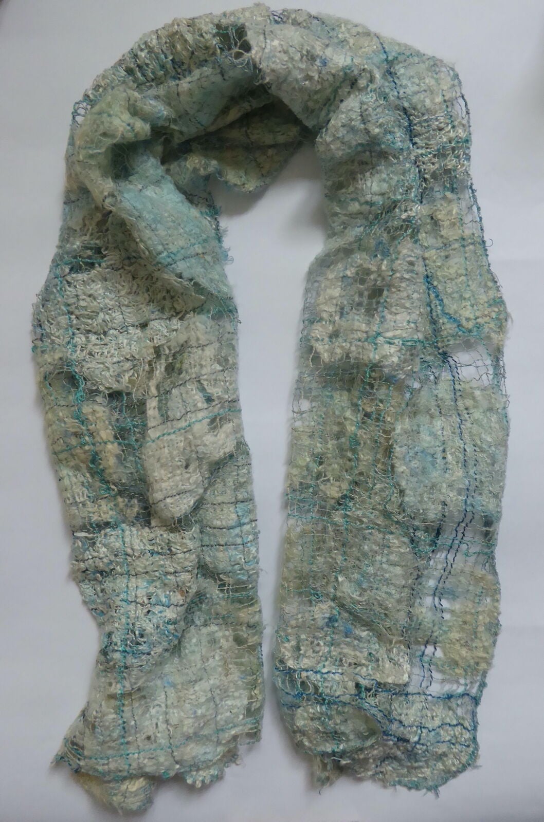 turquoise hints scarf