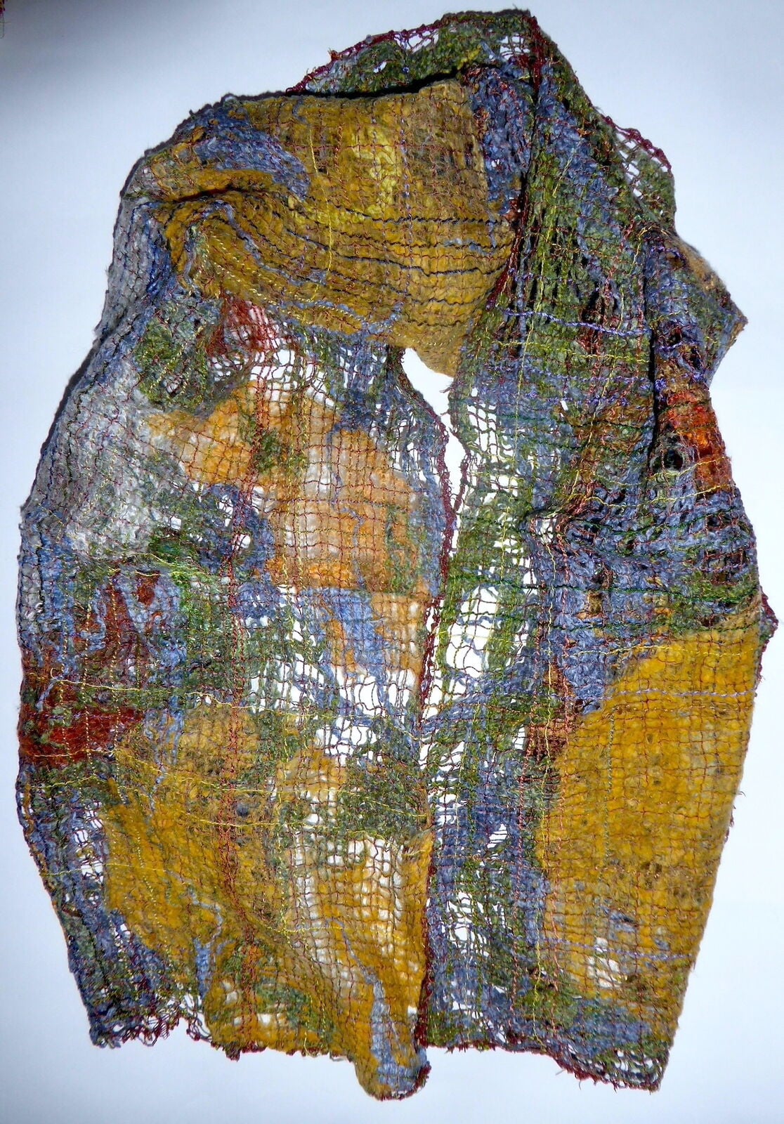 scarf - overhead grid map