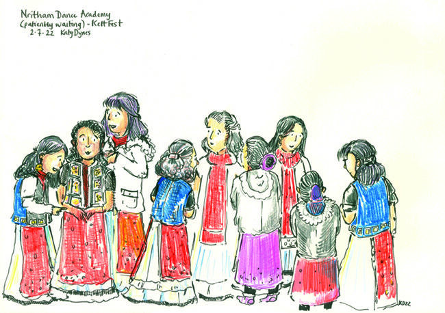 Nithram Dance Academy PRINT- by Katy Dynes 2022