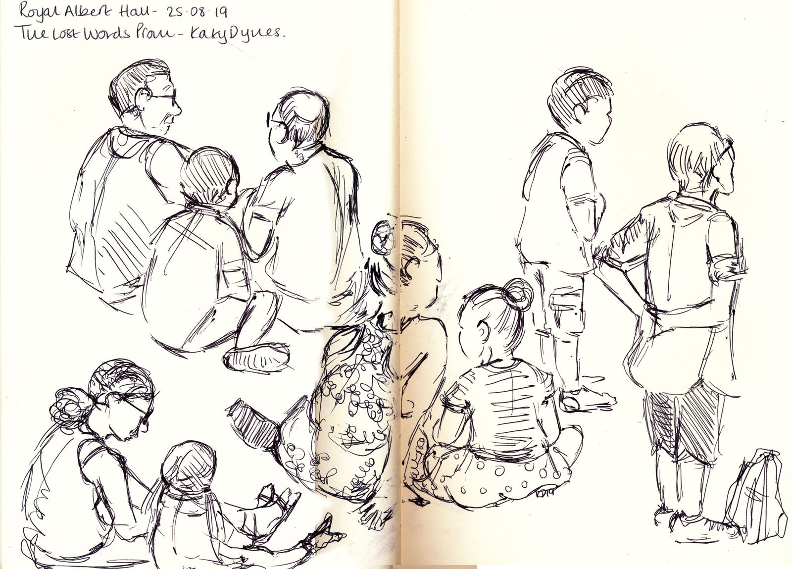 SKETCHBOOK- Lost Words 3- by Katy Dynes