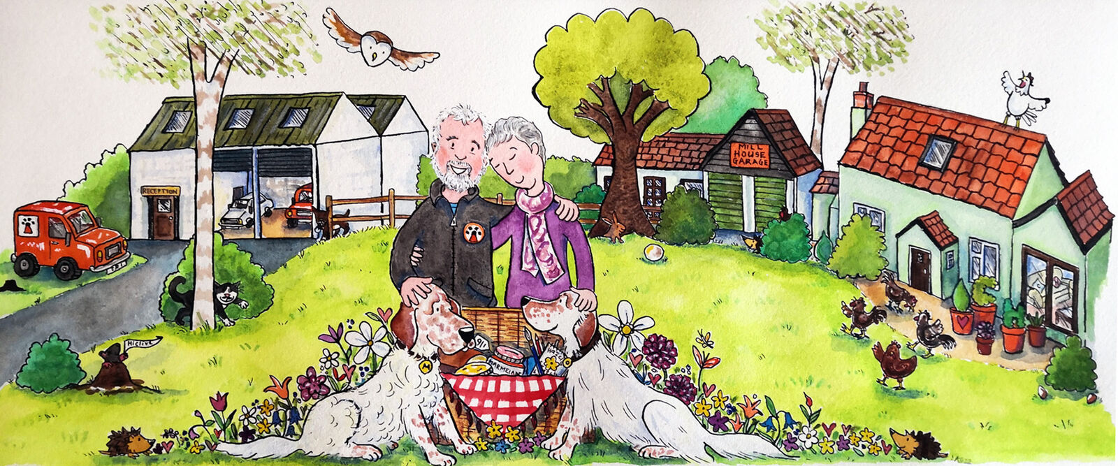 PRIVATE COMMISSION - for H and C- by Katy Dynes 