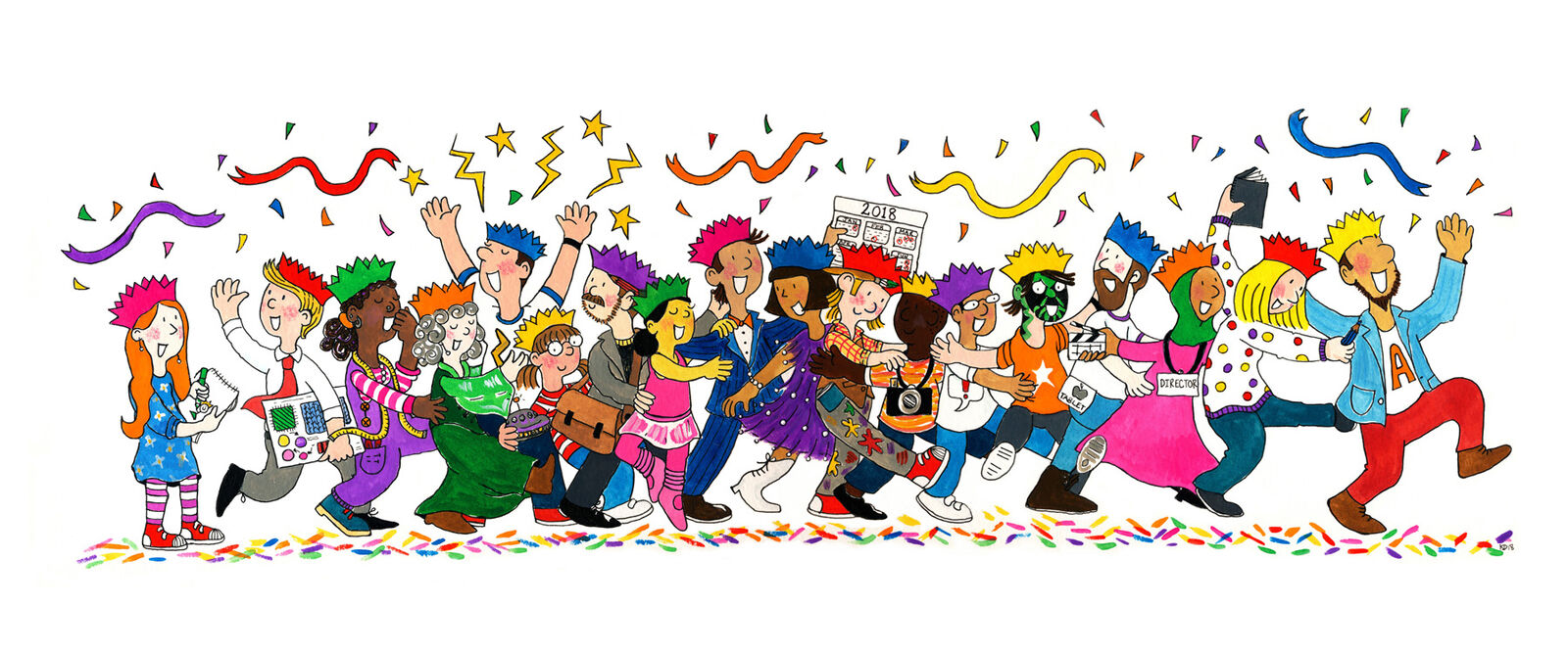 CONGA! for The Arts University Bournemouth- by Katy Dynes