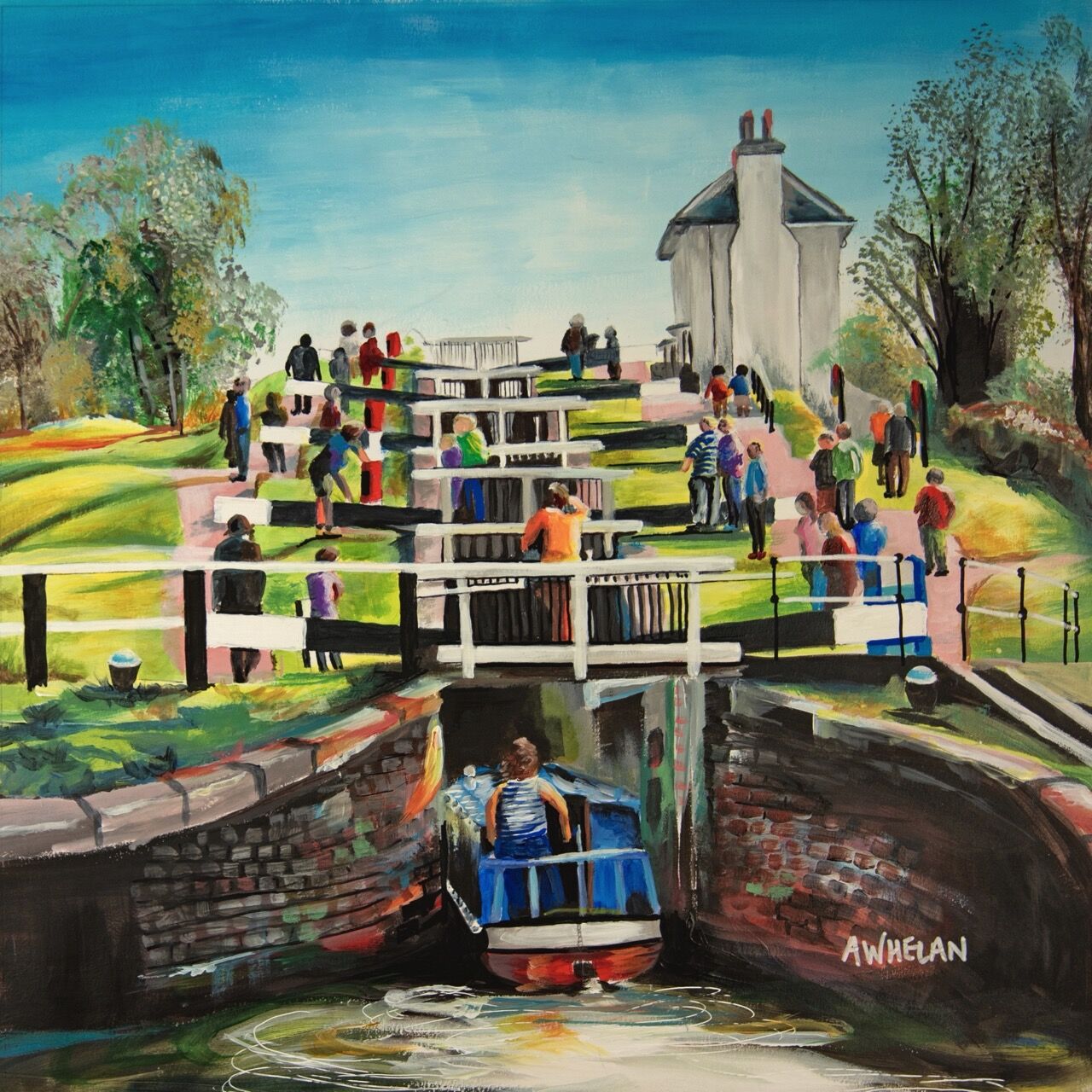 CE4 - Foxton Locks - by - Allie Whelan