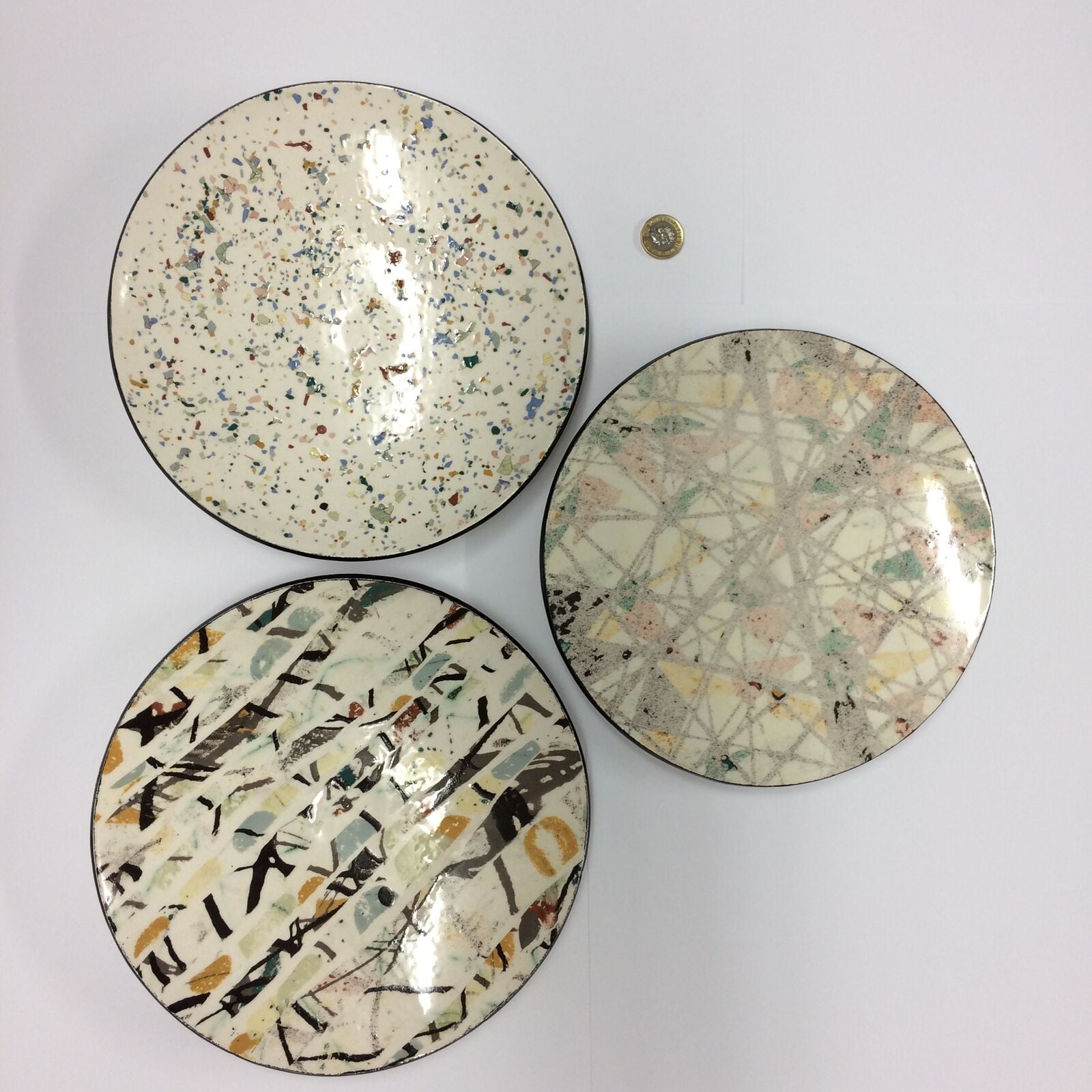 CE30 - Waste Not Want Not - Platters - by - Carol Jacobs