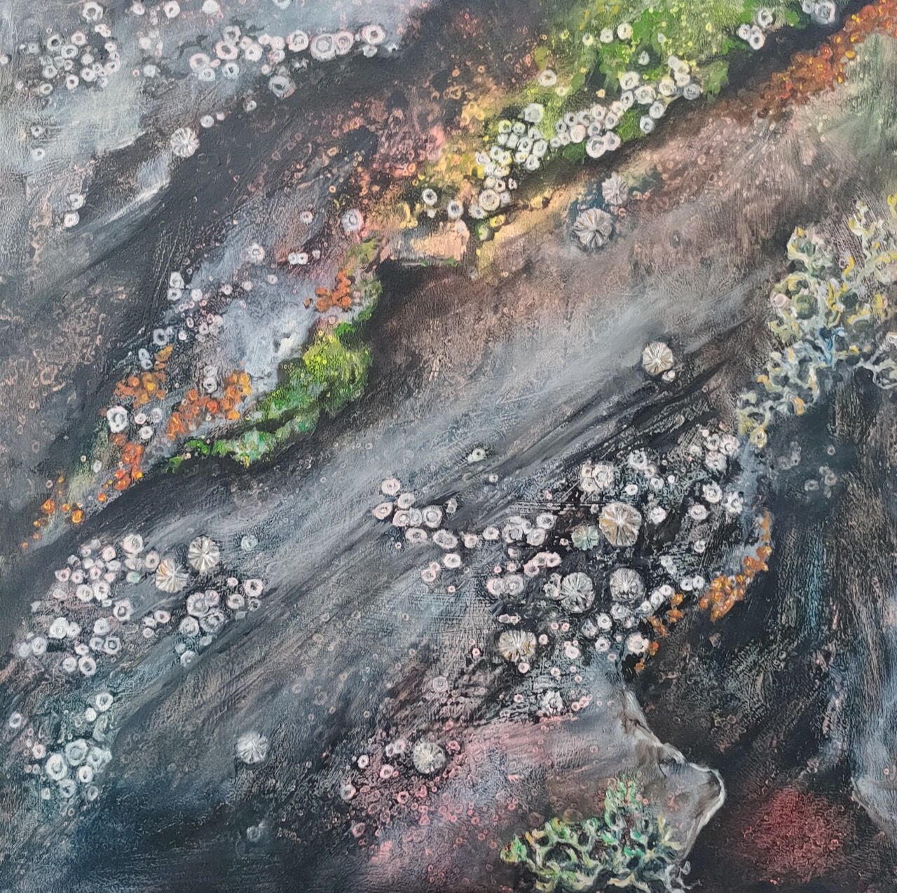 CE36 - Rocks at Broad Haven #4 - by - Catherine Matthews