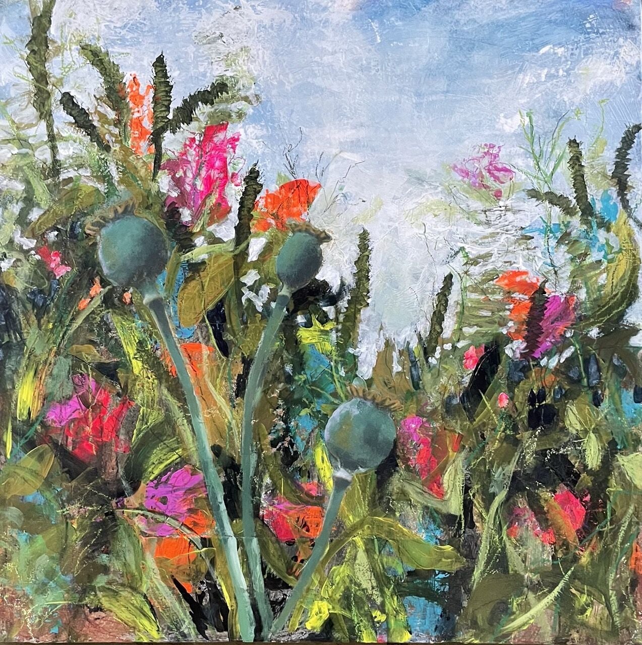 CE47 - Blooming Wild - by - Claire Mycock