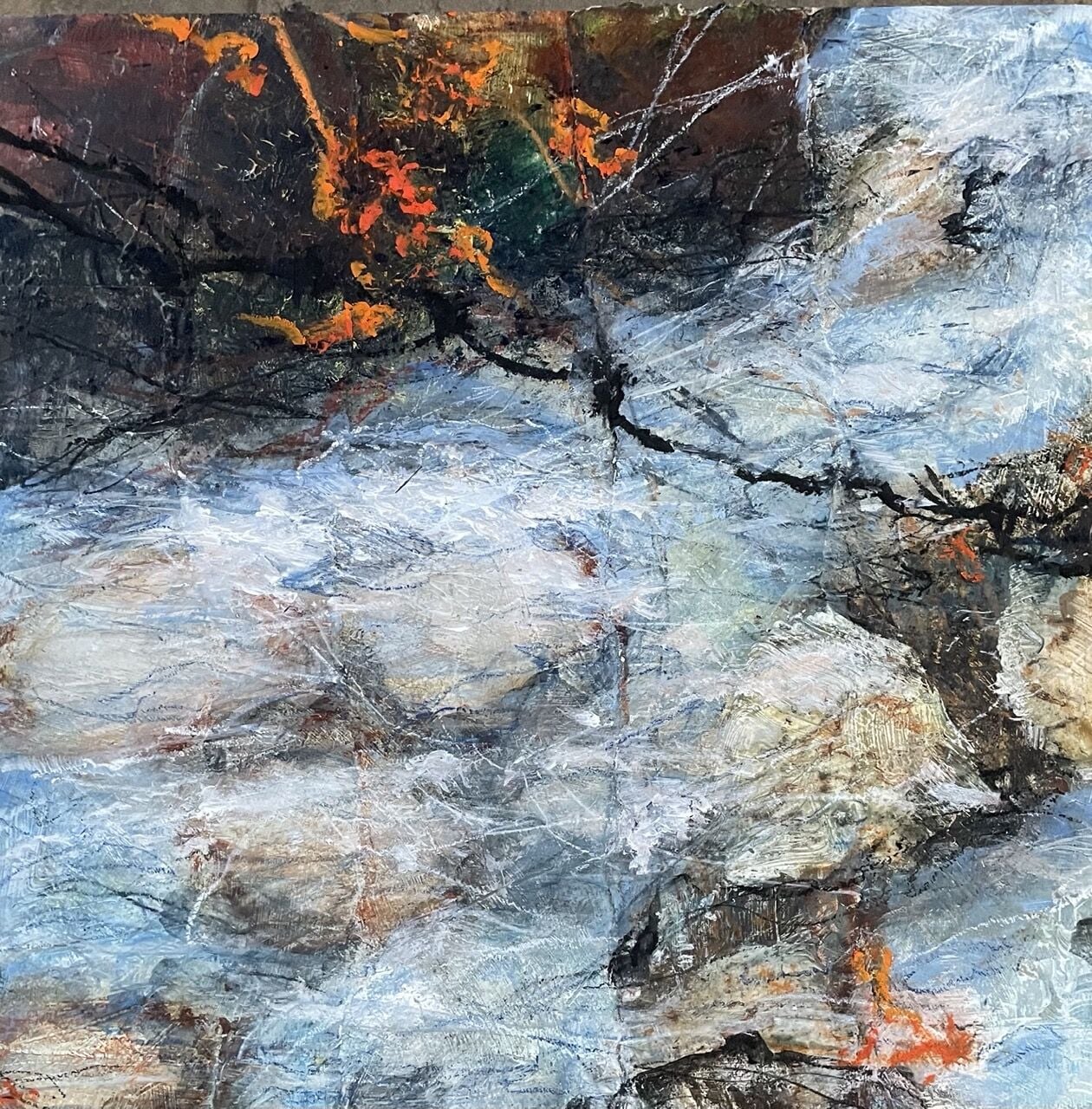 CE48 - Crossing the Beck - by - Claire Mycock