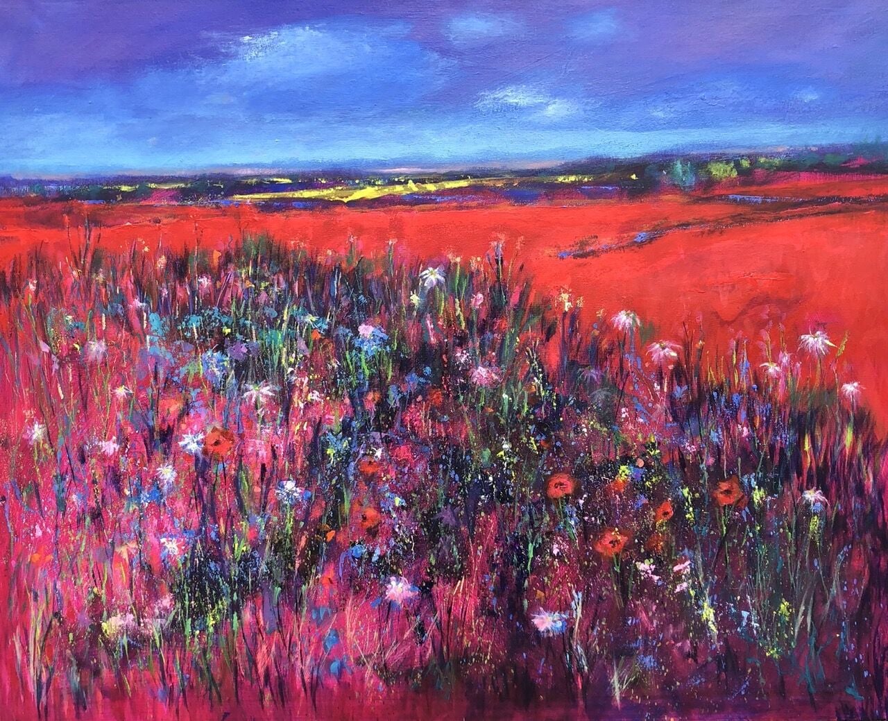 CE64 - Vermillion Northamptonshire - by - Debbie James