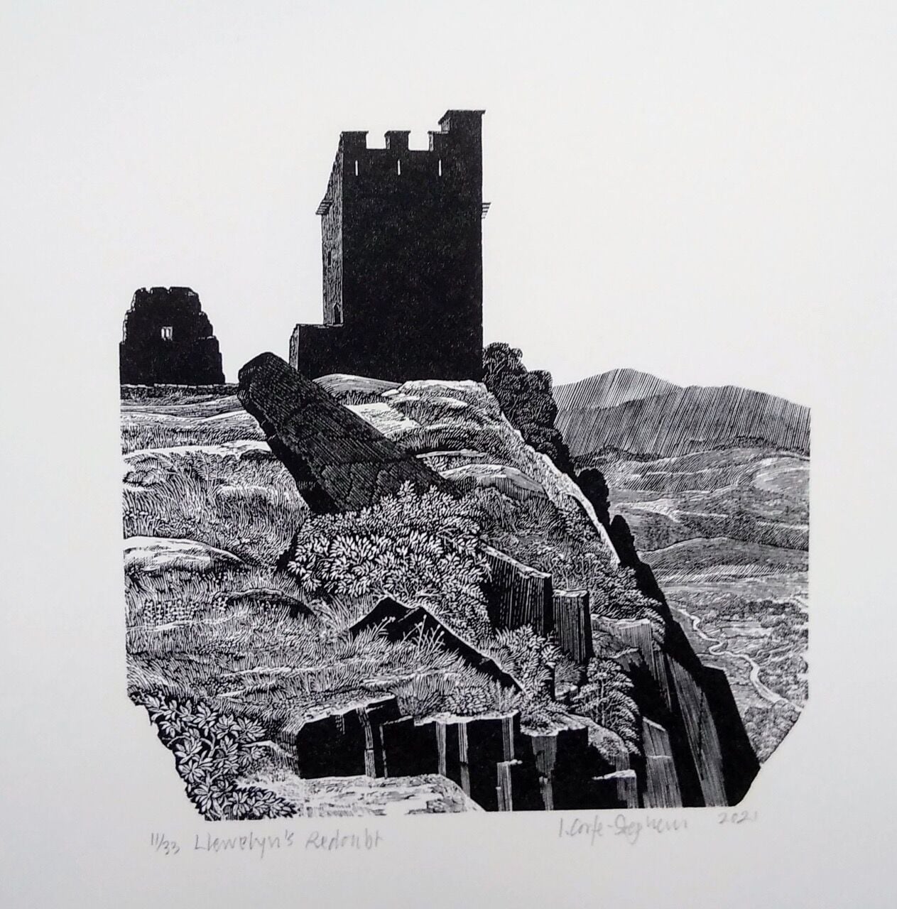 CE91 - Llewellyn's Redoubt - by - Ian Corfe-Stephens