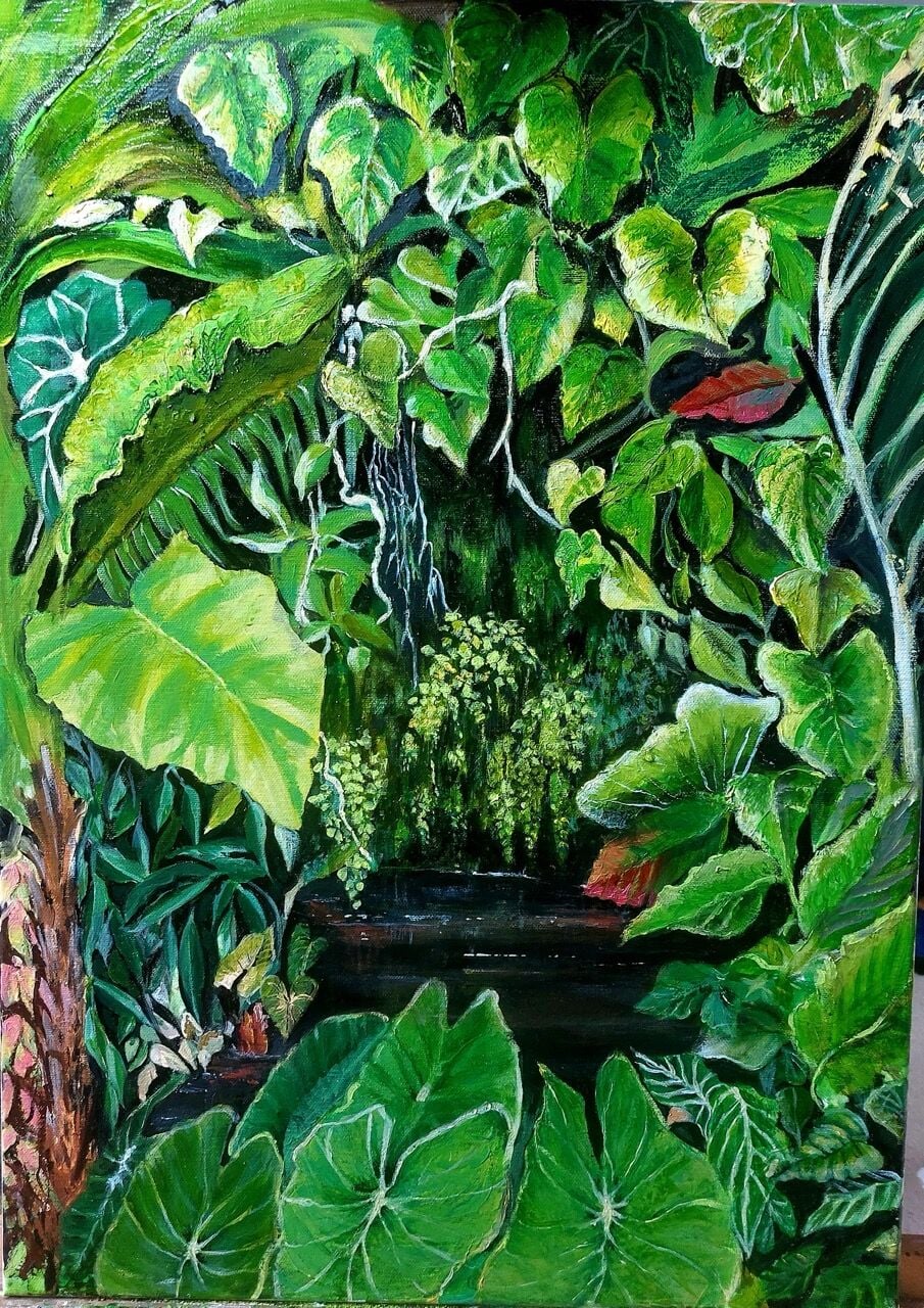 CE103 - Kew Gardens Grotto - by - Janette Gaggini